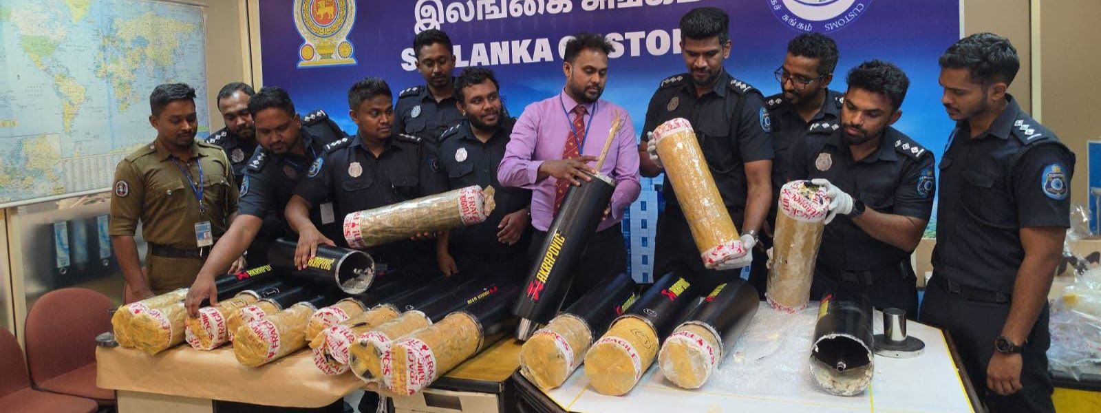 Suspect with Rs. 255 Mn. Worth of "Kush" Arrested